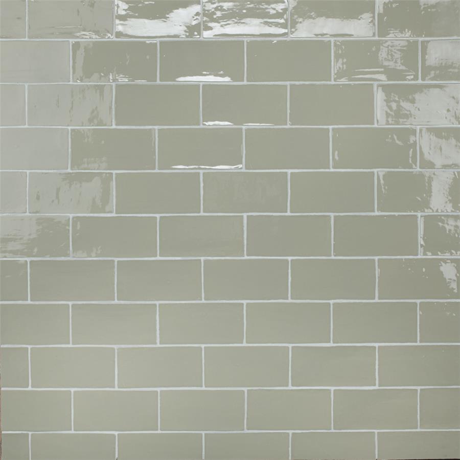 SomerTile - Chester 3" x 6" Subway Tile - Sage