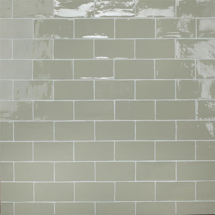 SomerTile - Chester 3" x 6" Subway Tile - Sage