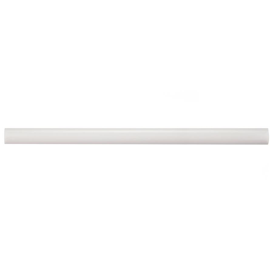 Somerset Collection Somerset Gray Polished Composite Marble Quarter Round Tile (1/2-in x 12-in)