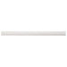 SomerTile - Chester 1/2 in. x 12 in. Demi-Bullnose - Bianco