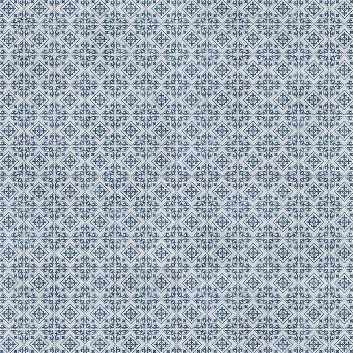SomerTile - Harmonia 13 in. x 13 in. Ceramic Tile - Atlantic Cobalt Blue Variation 2