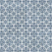 SomerTile - Harmonia 13 in. x 13 in. Ceramic Tile - Atlantic Cobalt Blue Variation