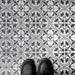 SomerTile - Harmonia 13 in. x 13 in. Ceramic Tile - Classic White Floor Install