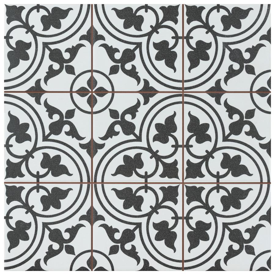 SomerTile - Harmonia 13 in. x 13 in. Ceramic Tile - Classic White