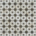 SomerTile - Harmonia 13 in. x 13 in. Ceramic Tile - Kings Star Nero Variation