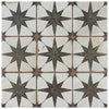See SomerTile - Harmonia 13 in. x 13 in. Ceramic Tile - Kings Star Nero