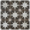 See SomerTile - Harmonia 13 in. x 13 in. Ceramic Tile - Kings Star Night