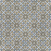 SomerTile - Harmonia 13 in. x 13 in. Ceramic Tile - Royal Bloom Variation 2