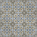 SomerTile - Harmonia 13 in. x 13 in. Ceramic Tile - Royal Bloom Variation
