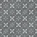 SomerTile - Harmonia 13 in. x 13 in. Ceramic Tile - Vintage Black Variation 2