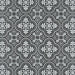 SomerTile - Harmonia 13 in. x 13 in. Ceramic Tile - Vintage Black Variation