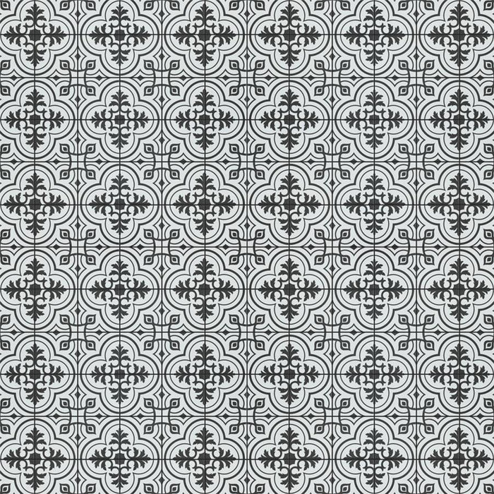 SomerTile - Harmonia 13 in. x 13 in. Ceramic Tile - Vintage White Variation