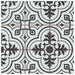 SomerTile - Harmonia 13 in. x 13 in. Ceramic Tile - Vintage White