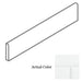 Stonepeak Ceramics - Adamas 4 in. x 12 in. Albus Porcelain Wall Bullnose