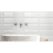 Stonepeak Ceramics - Adamas 4 in. x 12 in. Albus Porcelain Wall Bullnose