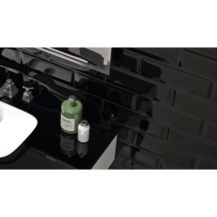 Stonepeak Ceramics - Adamas 4 in. x 12 in. Ater Porcelain Wall Tile