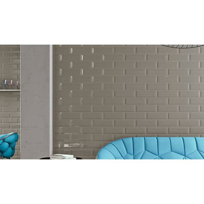 Stonepeak Ceramics - Adamas 4 in. x 12 in. Salvia Porcelain Wall Bullnose