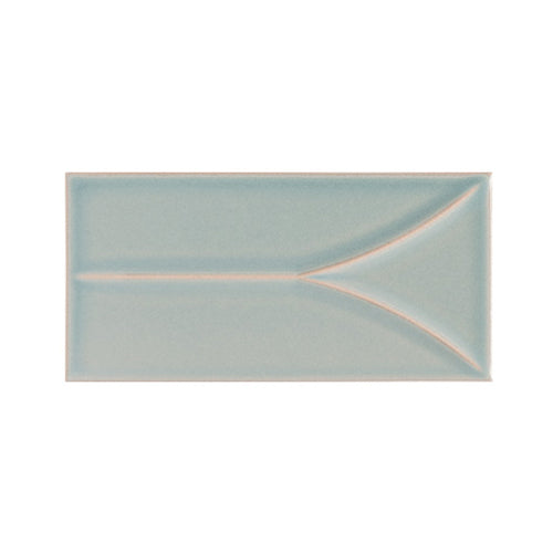 Maniscalco - Takao Series 3 in. x 6 in. 3D Porcelain Tile - Blue Beech