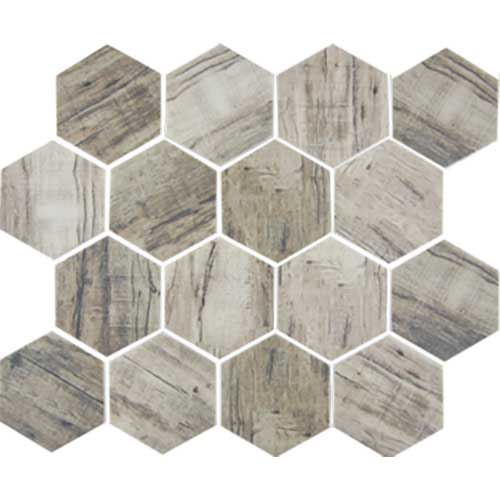 Tesoro - Bark Collection - 3" Hex  - Linden