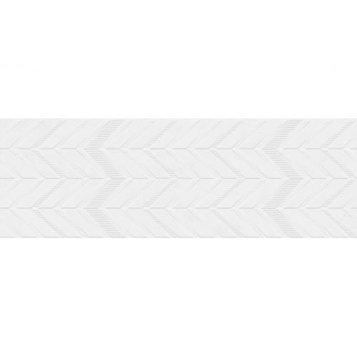 Tamiami - Candle 12" x 36" Rectified White Body Ceramic Tile - Blanco Elect Deco