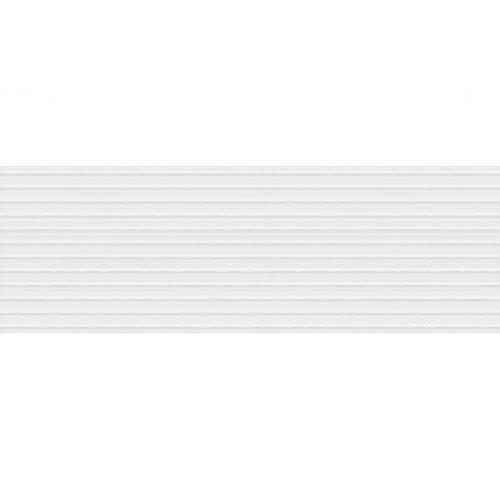 Tamiami - Candle 12" x 36" Rectified White Body Ceramic Tile - Blanco Traffic Deco