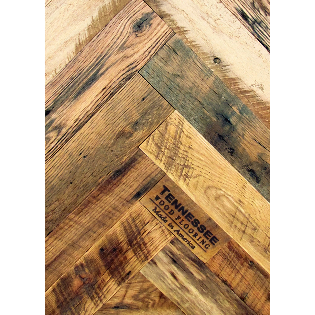 Tennessee Wood Flooring - Reclaimed - Herringbone
