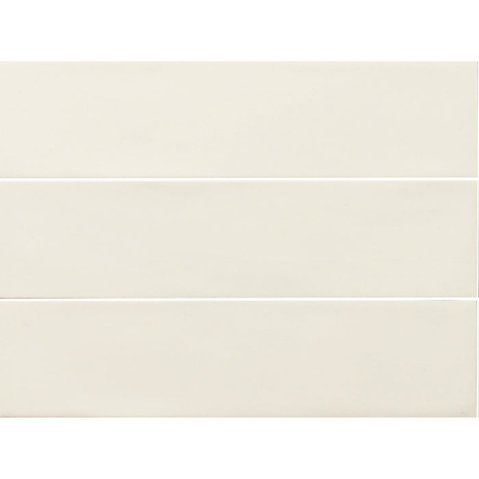 Tesoro - Albatross 3 in. x 12 in. Ceramic Wall Tile - Cream