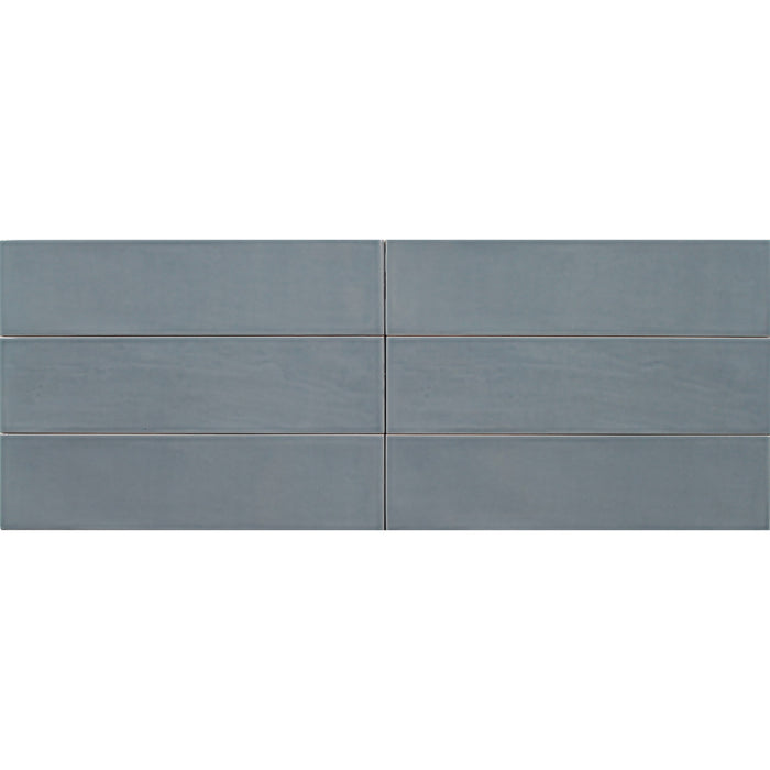 Tesoro - Albatross 3 in. x 12 in. Ceramic Wall Tile - Deep Sea Extra