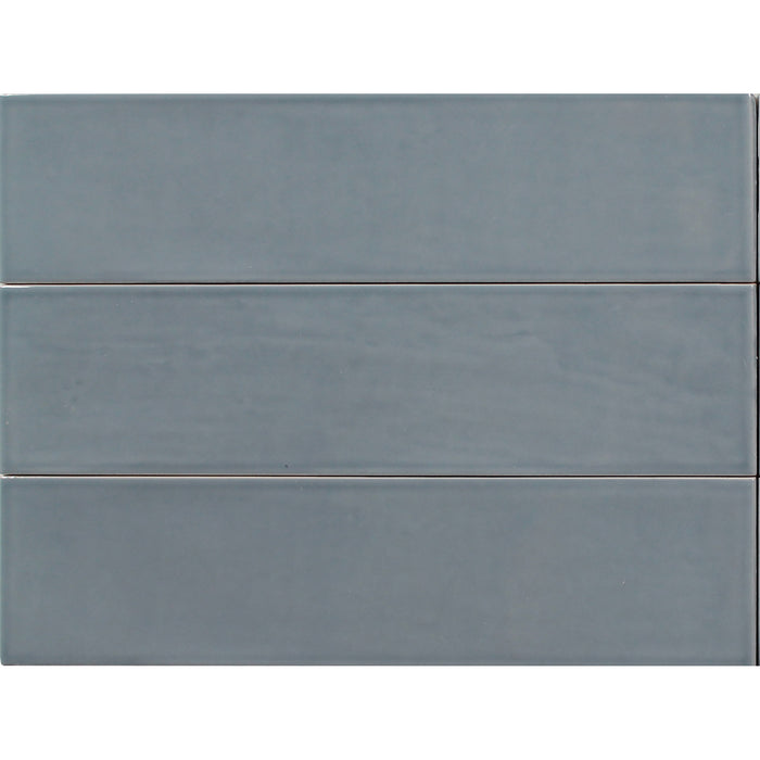 Tesoro - Albatross 3 in. x 12 in. Ceramic Wall Tile - Deep Sea