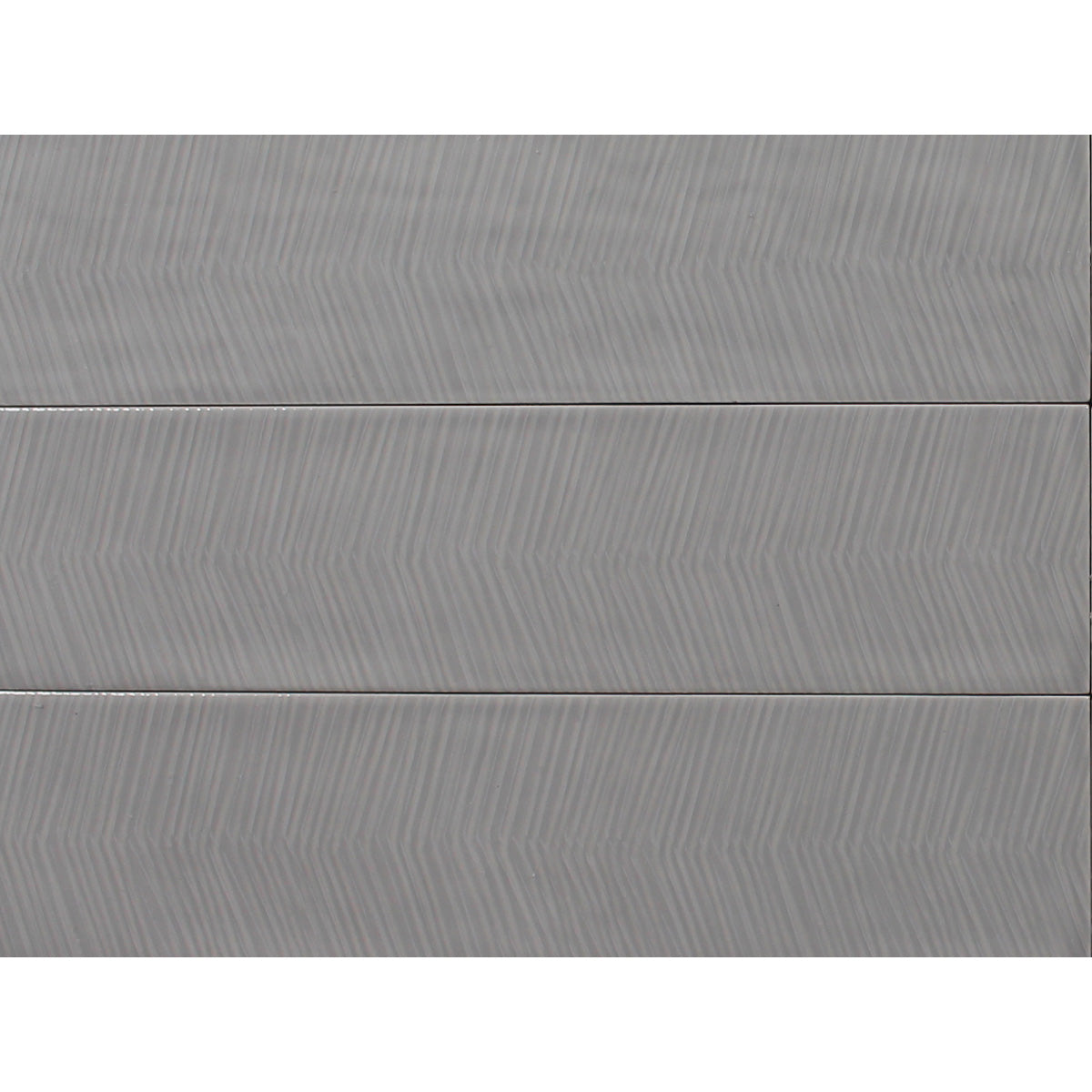 Tesoro - Albatross 3 in. x 12 in. Ceramic Wall Tile - Grey Arrow Deco