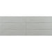 Tesoro - Albatross 3 in. x 12 in. Ceramic Wall Tile - Grey Extra