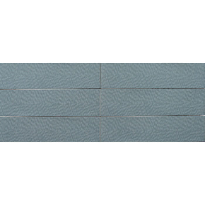Tesoro - Albatross 3 in. x 12 in. Ceramic Wall Tile - Sky Deco Extra