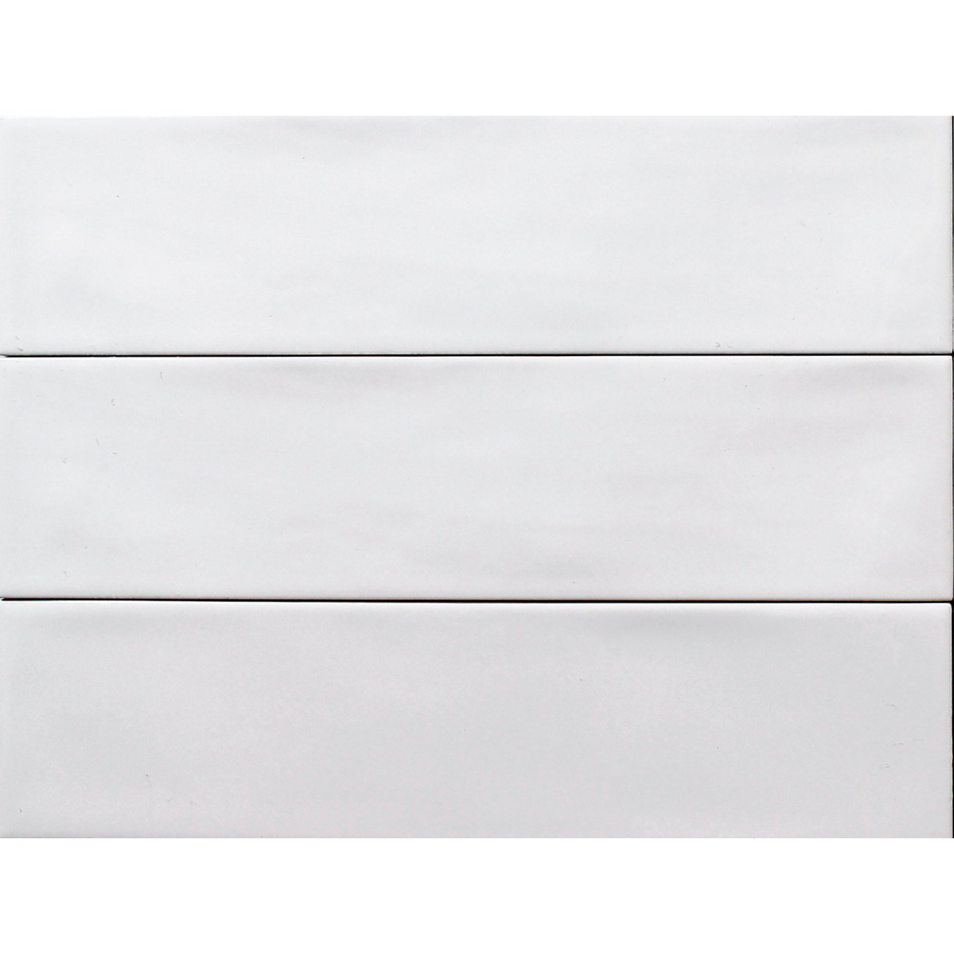 Tesoro - Albatross 3 in. x 12 in. Ceramic Wall Tile - White