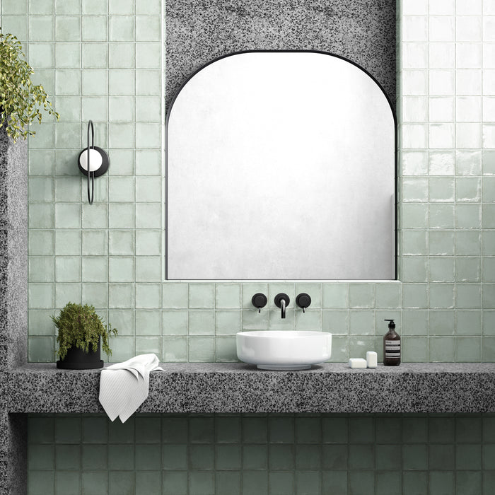 Tesoro - Altea 4 in. x 4 in. Wall Tile - Matcha Installed