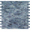 See Aquatica by Tesoro - Aurora Series 1/2 in. x 1 in. Glass Mosaic- Azurite