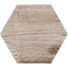 Tesoro - Gauguin Wood Hex Porcelain Tile - Mix Hex 4