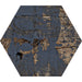 Tesoro - Gauguin Wood Hex Porcelain Tile - Mix Hex 5