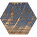 Tesoro - Gauguin Wood Hex Porcelain Tile - Mix Hex 7
