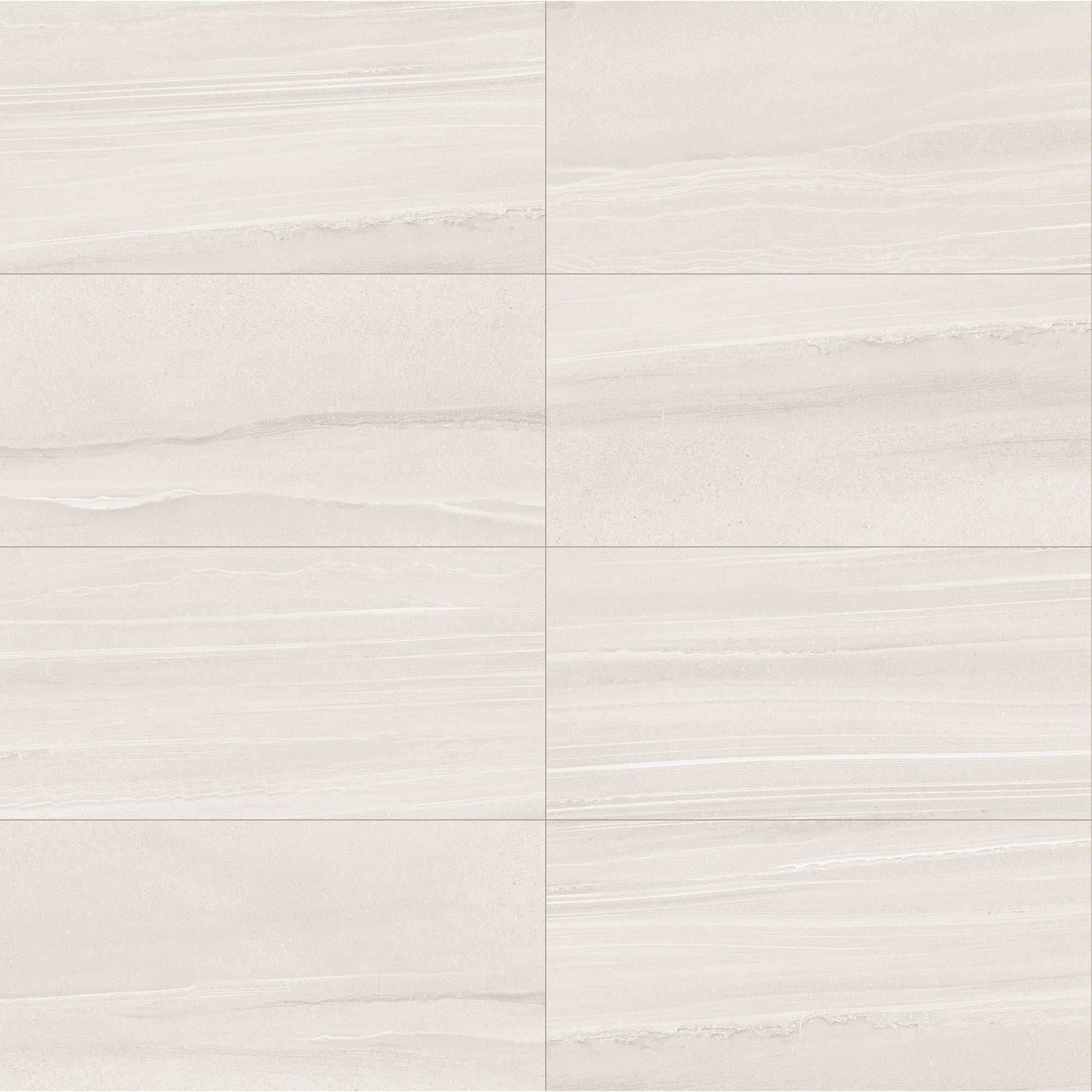 Tesoro - Isla Series - 12 in. x 24 in. Pressed Porcelain Tile - Beige