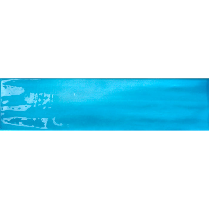 Tesoro - Joyful 4" x 16" Subway Tile - Azure