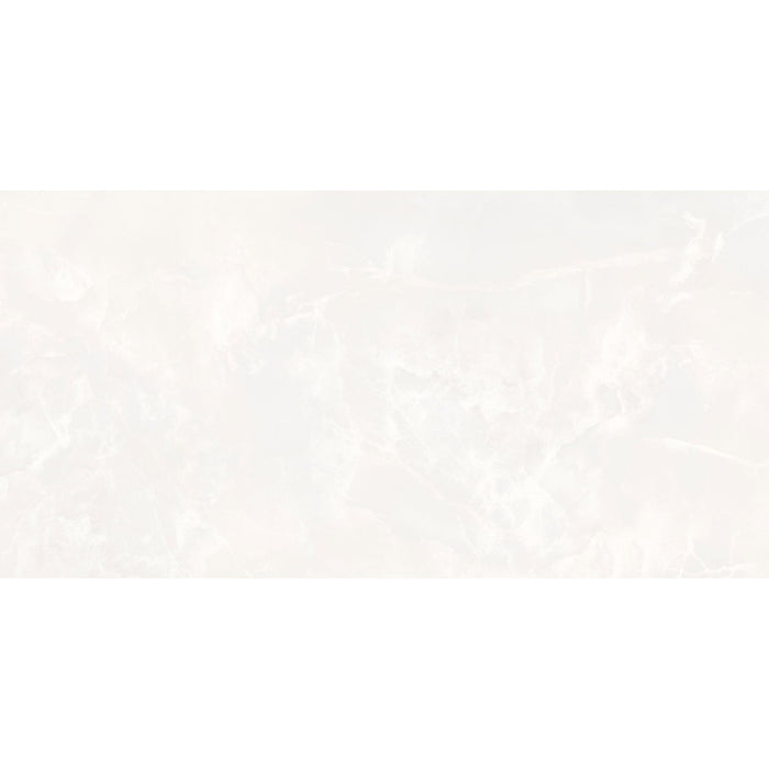 Tesoro - Madras - 12 in. x 24 in. Porcelain Tile - Bianco Glossy 2