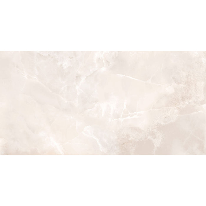 Tesoro - Madras - 12 in. x 24 in. Porcelain Tile - Perla Glossy 3