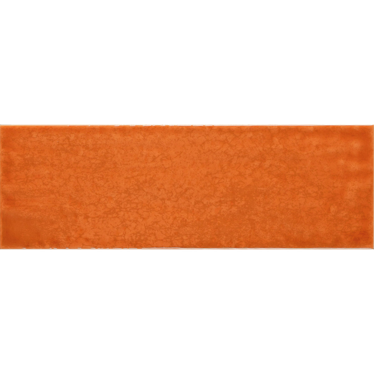 Tesoro - Maiolica 4 in. x 12 in. Bullnose - Arancio