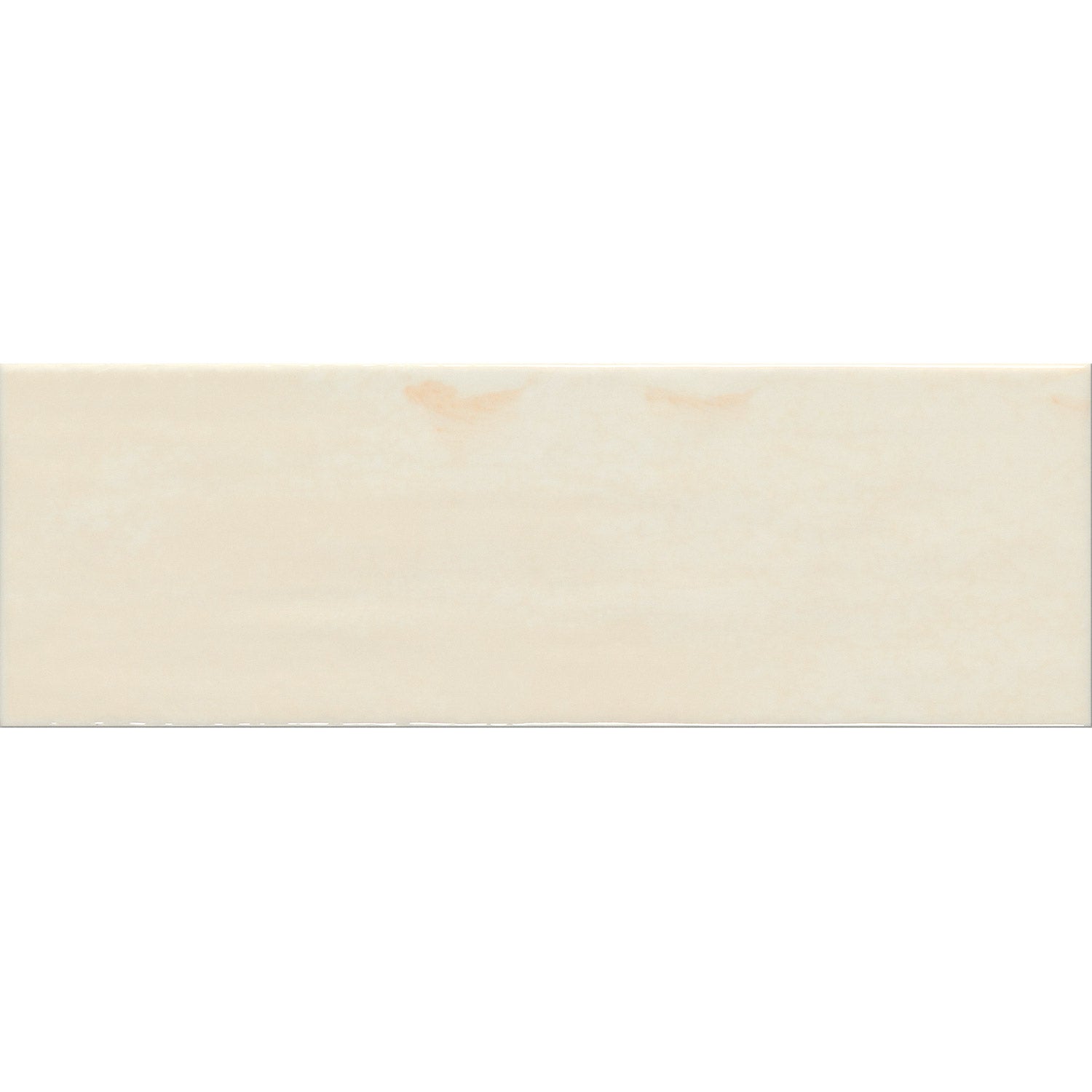 Tesoro - Maiolica 4 in. x 12 in. Ceramic Wall Tile - Crema