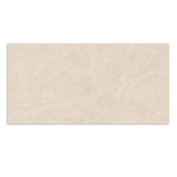 Tesoro - Mayfair 12 in. x 24 in. Porcelain Tile - Allure Ivory Polished