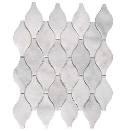 Tesoro Metropolitan Contempo - Carrara Polished Drops Mosaic