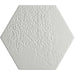 Tesoro - Milano Hex Pressed Porcelain - White