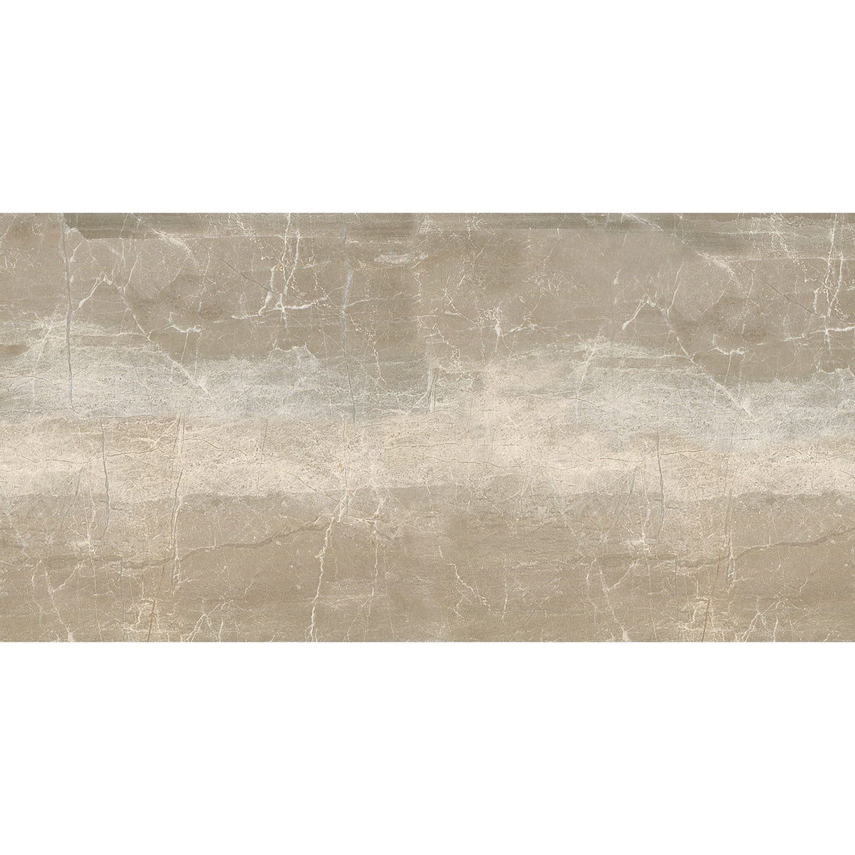 Tesoro - Nuance - 12 in. x 24 in. Porcelain Tile - Beige