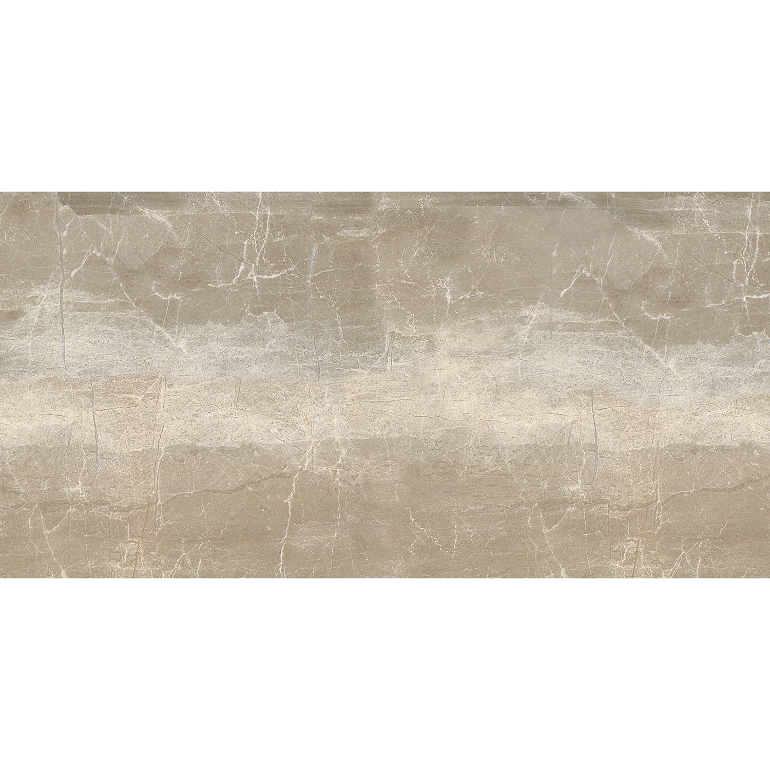 Tesoro - Nuance - 12 in. x 24 in. Porcelain Tile - Beige