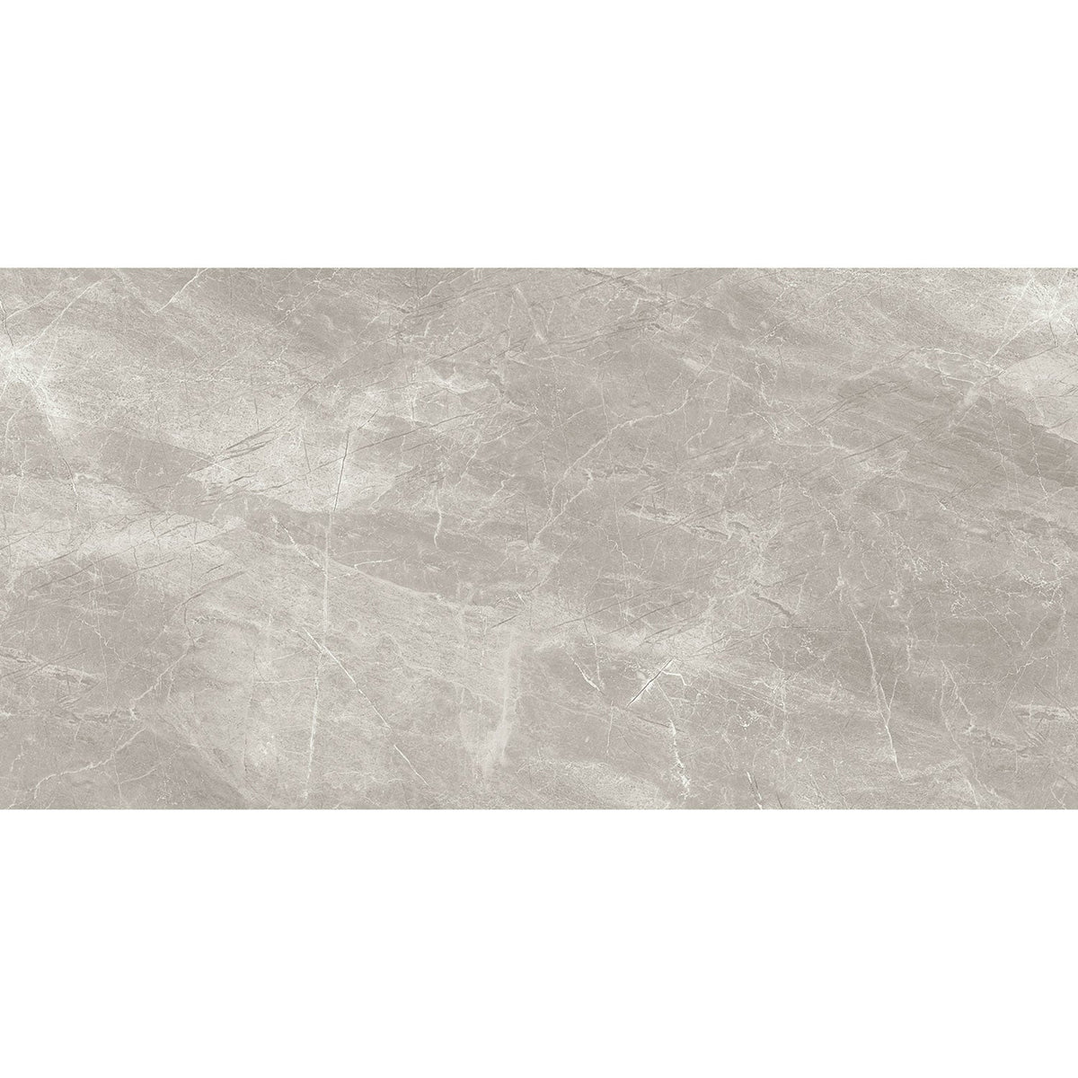 Tesoro - Nuance - 12 in. x 24 in. Porcelain Tile - Grey